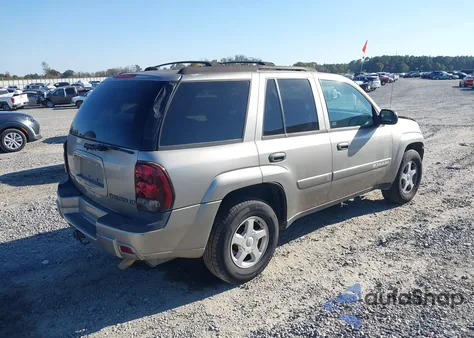 2002 Chevrolet Trailblazer Ls from USA, damaged, VIN 1GNDS13S522167158